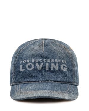 DIESEL Printed Chitin Cap - Blue