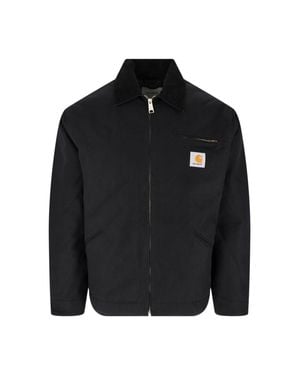 Carhartt Zip Front Work Jacket - Black