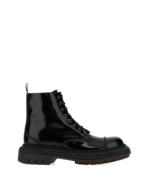 Givenchy New Casual Lace-Up Boots - Black