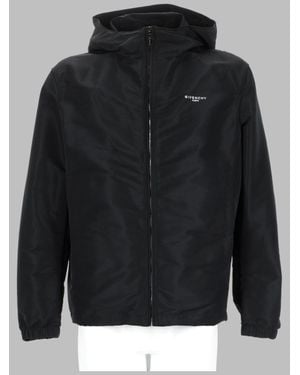 Givenchy Hooded Zip Jacket - Black