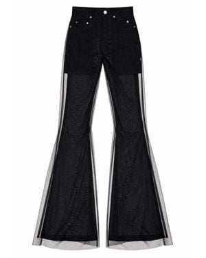 Rick Owens Bolan Bootcut Pants - Black
