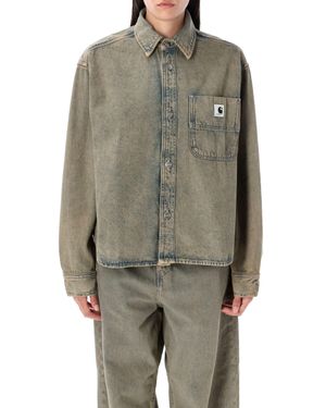 Carhartt Georgia Denim Shirt Jac - Gray
