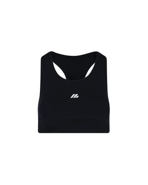 Balenciaga Sculpted Seamless Stretch Top - Black