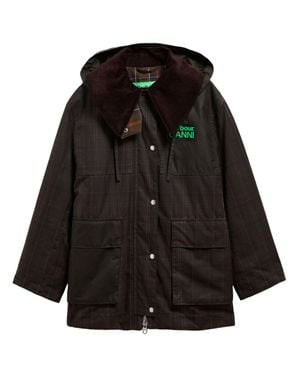 BARBOUR X GANNI Duffle Jacket - Black