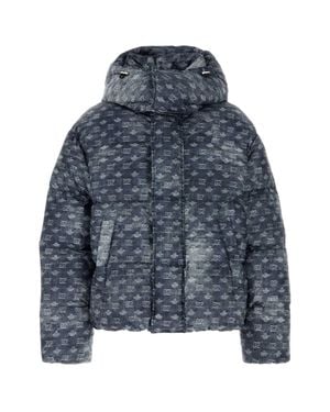 DSquared² Hooded Down Jacket - Blue