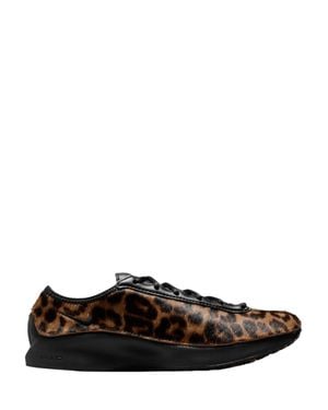 Nike Leopard Print Low-Top Sneaker - Black