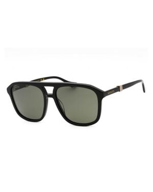 Gucci Gg1494S Acetate Rectangular Sunglasses - Multicolor