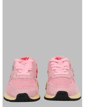 Autry Reelwikid Low Kids Sneakers - Pink