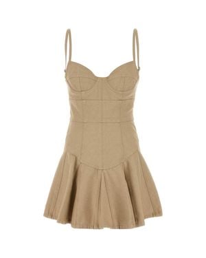 DSquared² Flouncy Dress - Natural
