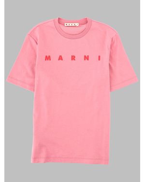 Marni Girls Graphic T-Shirt - Pink
