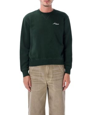 Acne Studios Logo Sweatshirt - Green