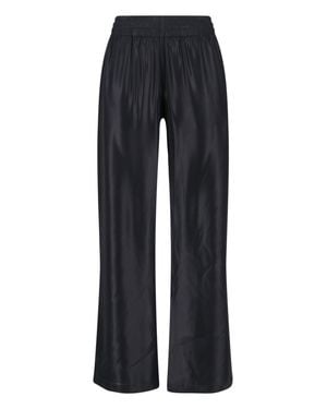 DIESEL Mid-Rise Pants With Adjustable Waist And Subtle Logo - Blue