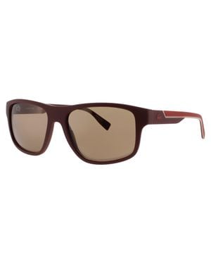 Lacoste L6057S Sunglasses, 57-17-145 Plastic Frame With Case Included - Black