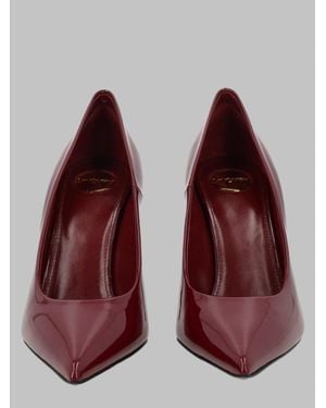 Saint Laurent Elegant Heels For - Purple