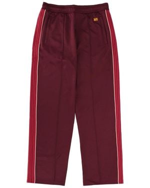 Wales Bonner Side-Stripe Track Pants - Red