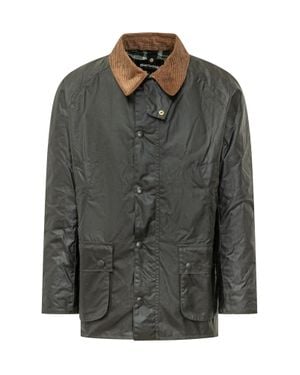 Barbour Festive Ashby Wax Jacket - Gray