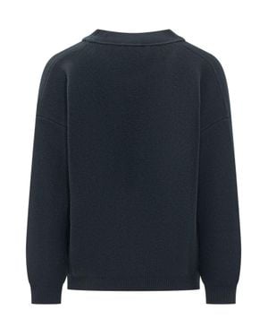 Laneus Knit Cardigan - Blue