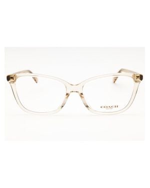 COACH Cat Eye Eyeglasses - Natural