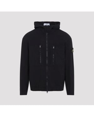 Stone Island Cotton Jacket - Black