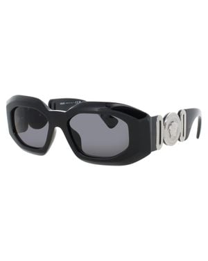 Versace Acetate Sunglasses 54-18-145 - Black