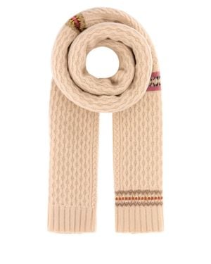 Stella McCartney Lightweight Wool Scarf For - Natural