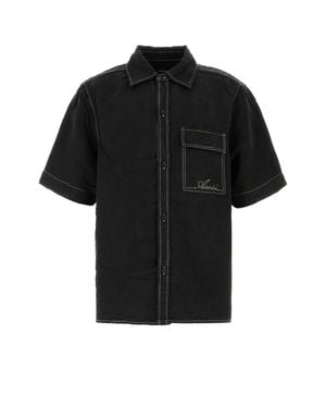 Amiri Regular Logo Shirt - Black