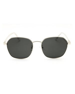 Polaroid Premium Oval Metal Sunglasses For - Gray