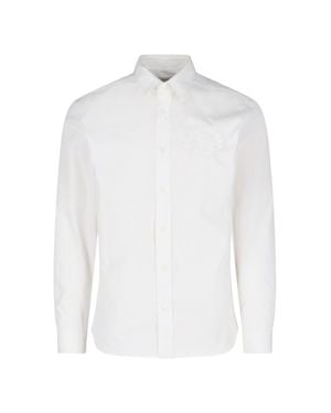 Burberry Lightweight 100% Cotton Shirt For - White