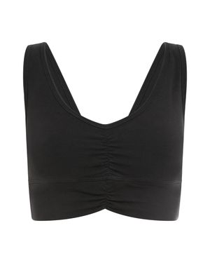 Electric and Rose Top Cropped - Black