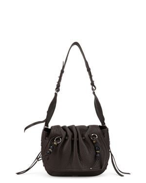 Isabel Marant Shoulder Bag Bolton Lambskin Leather - Black