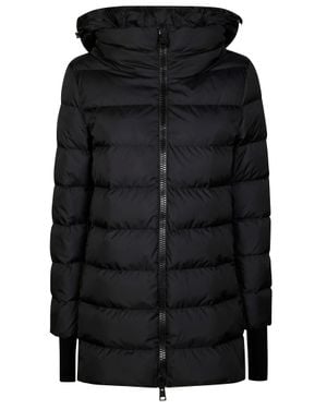 Herno Style A-Shape Chamonix Outerwear Jacket - Black