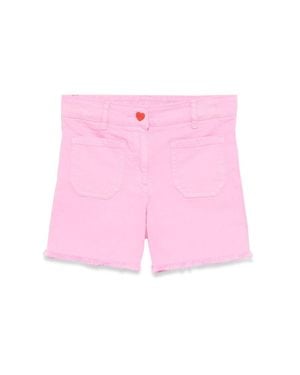 Stella McCartney Fabric Bermuda Shorts - Pink