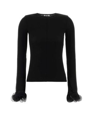 Moschino Jersey Top - Black