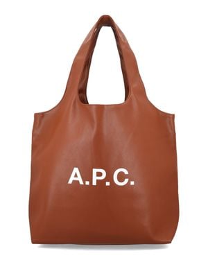 A.P.C. A. P.C. Mini Bag For The New Season - Brown