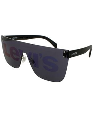 Levi's Lv-1001/S Metal Sunglasses With Polarized Lenses - Black