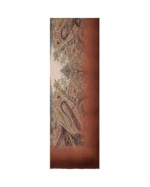 Etro Orfeo Scarf 70X200 - Brown