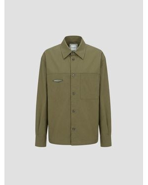 WOOYOUNGMI Classic Cotton Shirt For Spring/Summer 2026 - Green