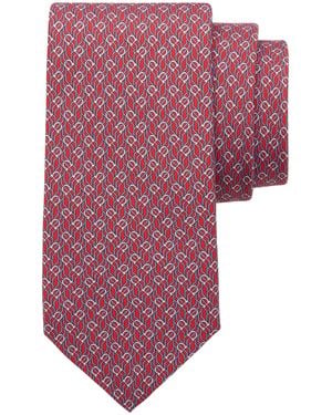 Ferragamo Silk Tie - Red
