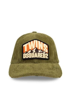 DSquared² Painttch Baseball Cap - Green