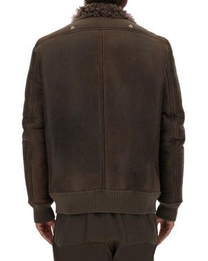 Rick Owens Hollywood Flight Jacket - Gray