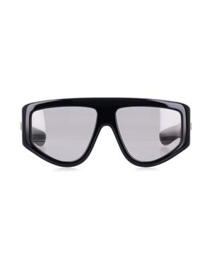 Bottega Veneta Shield Frame Sunglasses - Black