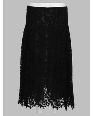 Fendi Sculpted Tailored Skirt - Black