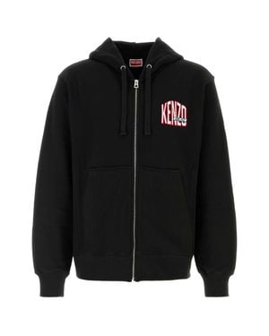 KENZO Cotton Sweatshirt - Black