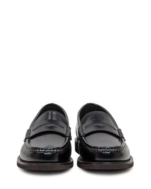 Brunello Cucinelli Luxurious Leather Loafers For All Seasons - Black