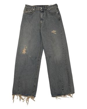 Nine:inthe:morning Cotton Pants - Gray