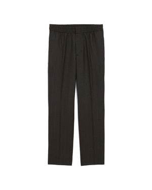 Ami Paris Elasticated Waist Pants - Black