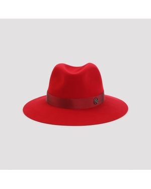Maison Michel Henrietta Hat - Red