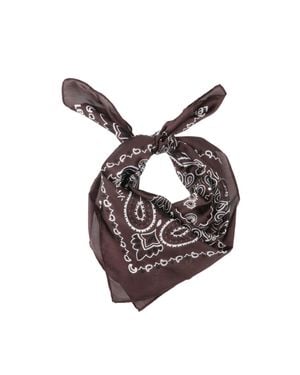 Levi's Strauss Paisley Bandana Scarf - Brown