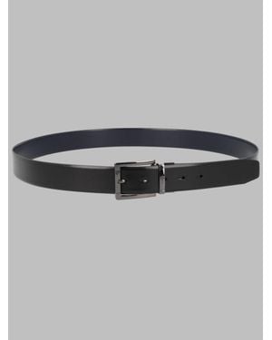 BOSS Leather Dress Belt - Gray