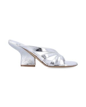 Dries Van Noten Elegant With Heel - White